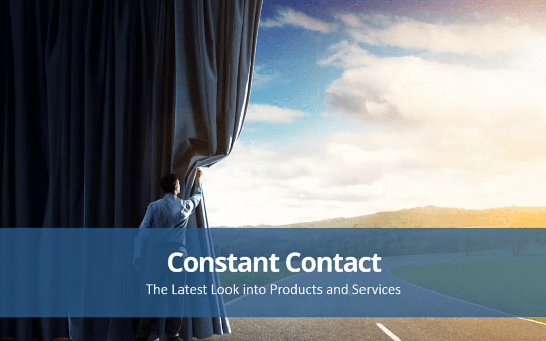 New One Stop Shop Features on Constant Contact